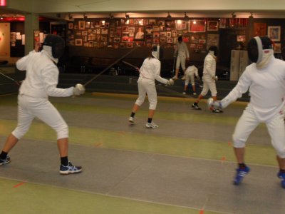 2013.11.30 Fechten beim Maître